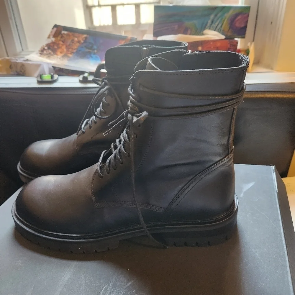 ANN Demeulemeester laced up boots size 46 BNWB